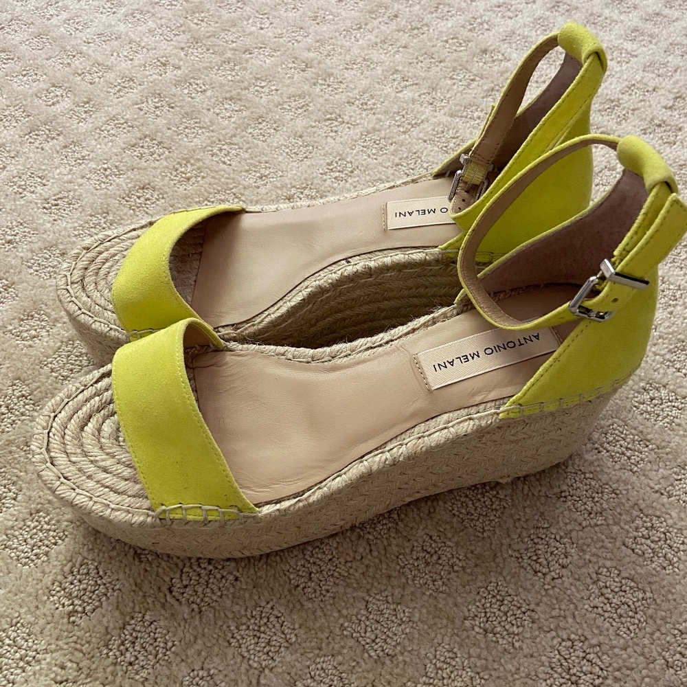 ANTONIO MELANI PLATFORM SANDALS